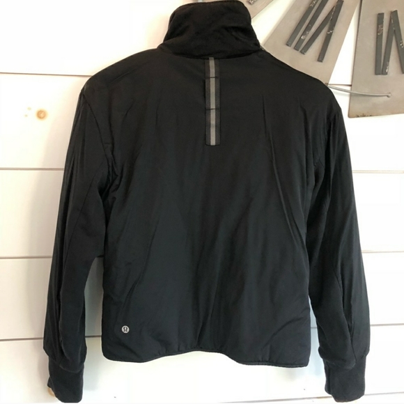 Lululemon Forever Warm Reversible Black Jacket Size 2 - Picture 3 of 12
